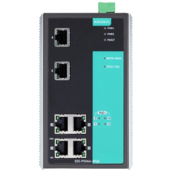 Коммутатор EDS-P506A-4PoE-T